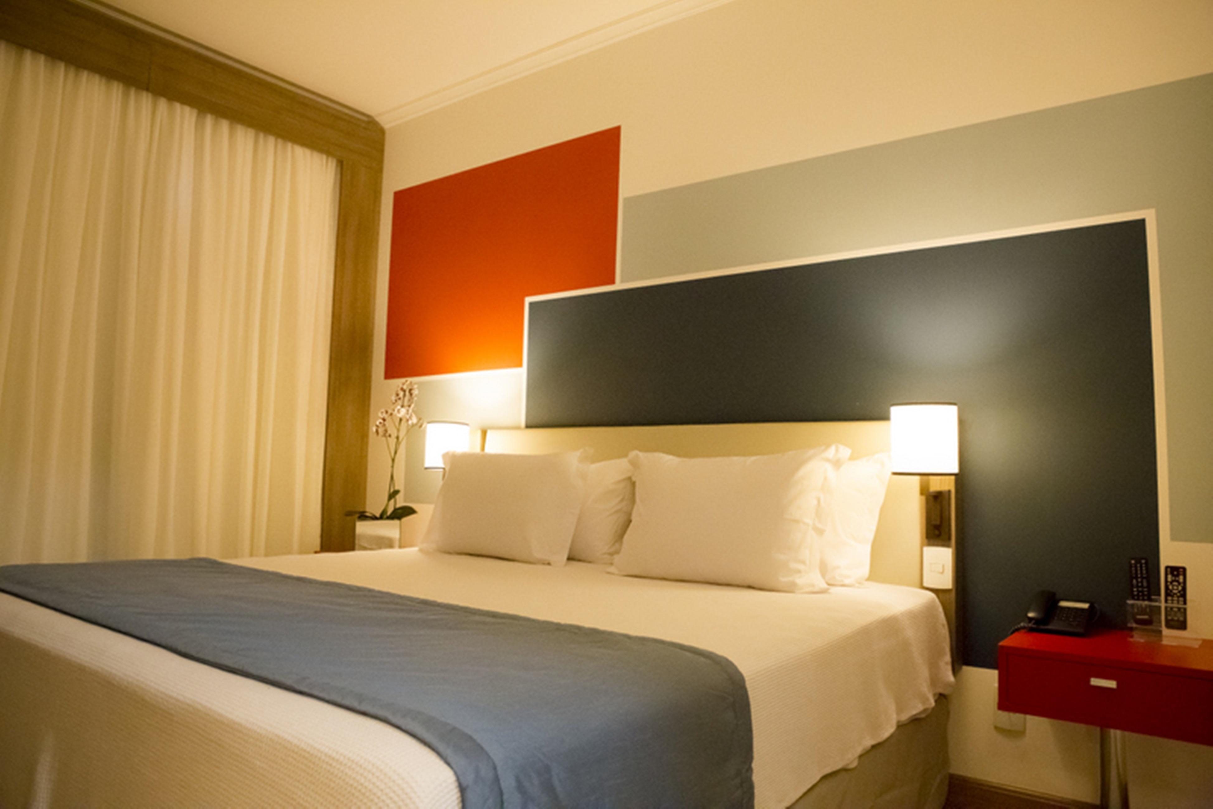 Tryp By Wyndham Ribeirao Preto Otel Dış mekan fotoğraf A bedroom at the hotel
