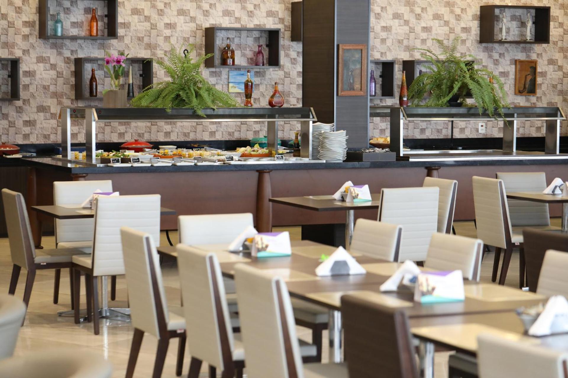 Tryp By Wyndham Ribeirao Preto Otel Dış mekan fotoğraf The restaurant