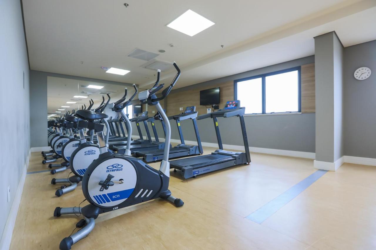 Tryp By Wyndham Ribeirao Preto Otel Dış mekan fotoğraf The gym at the hotel